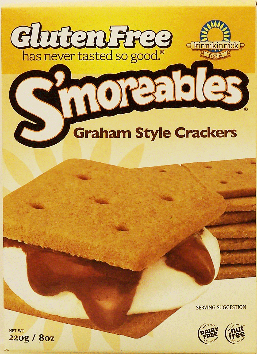 kinnikinnick Foods S'moreables graham style crackers Full-Size Picture